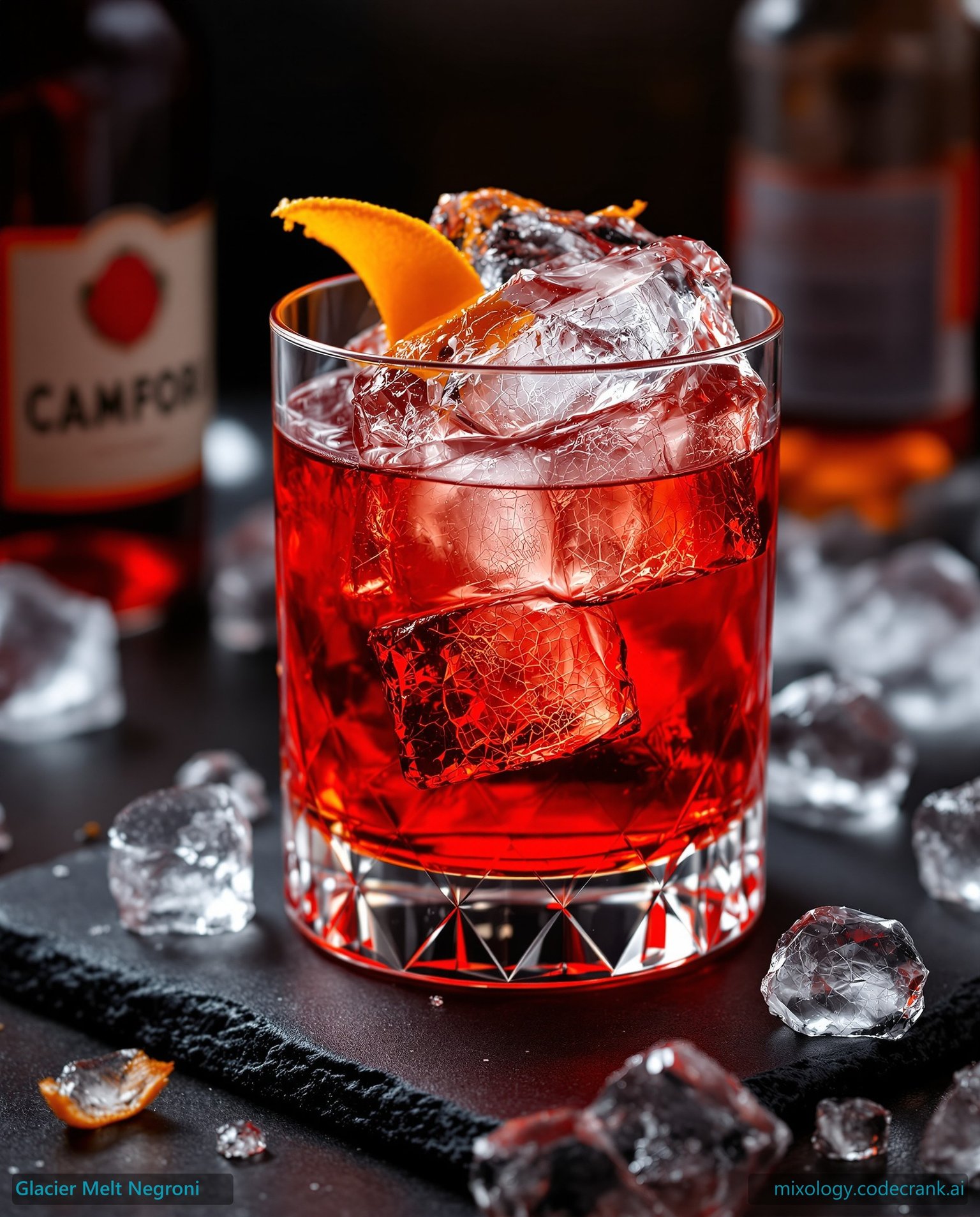 Glacier Melt Negroni cocktail recipe