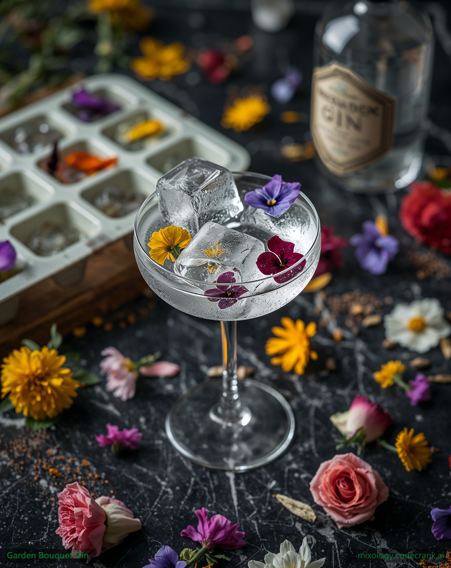 Garden Bouquet Gin cocktail recipe