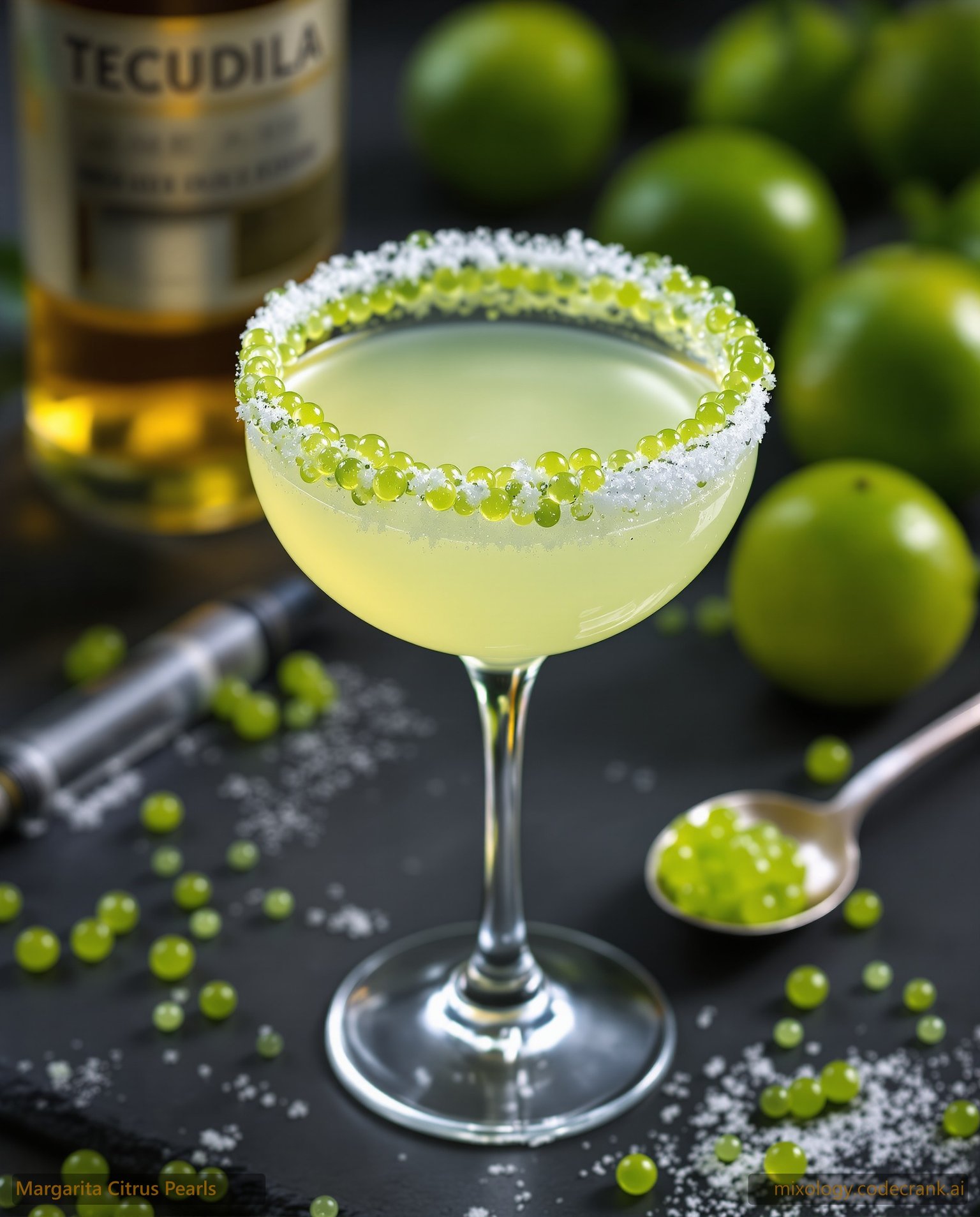 Margarita Citrus Pearls cocktail recipe