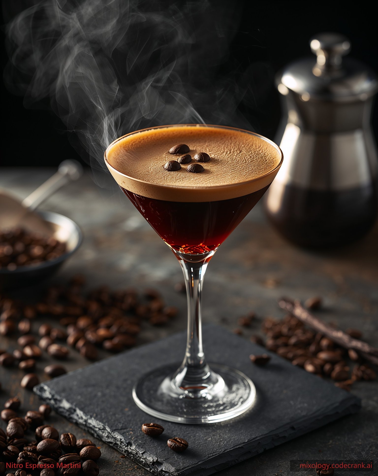 Nitro Espresso Martini cocktail recipe