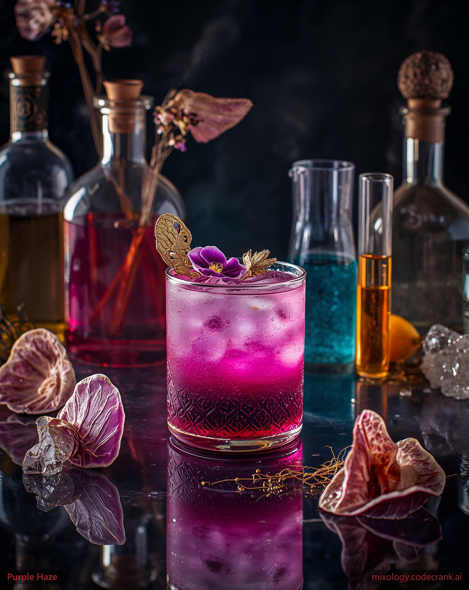 Purple Haze cocktail recipe
