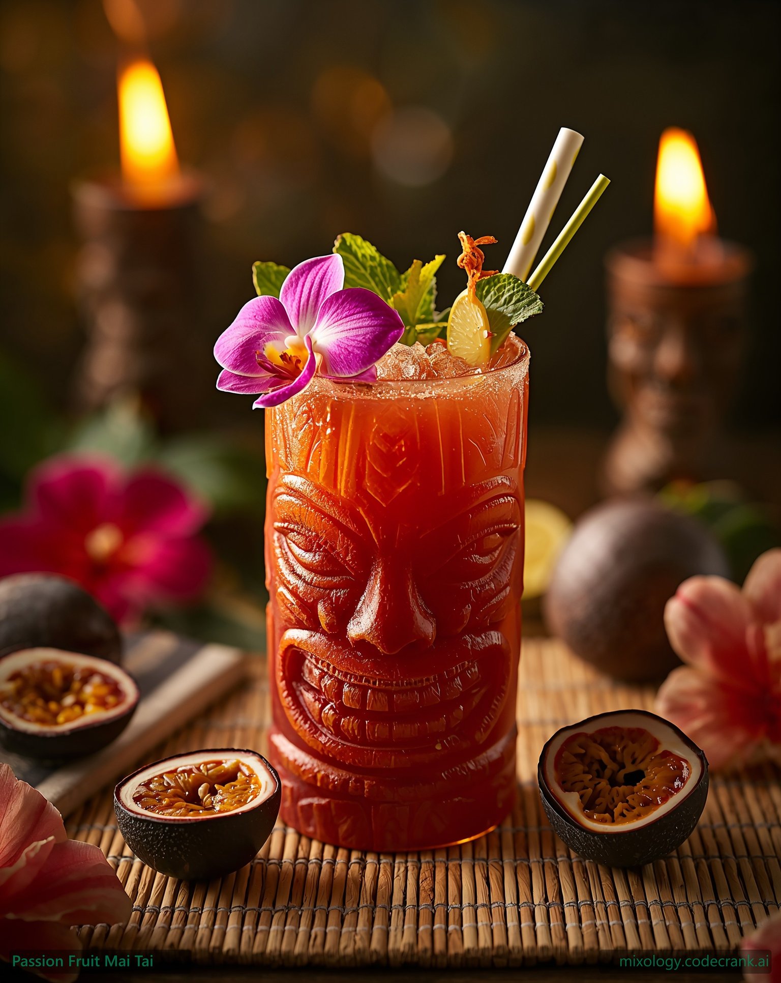 Passion Fruit Mai Tai cocktail recipe