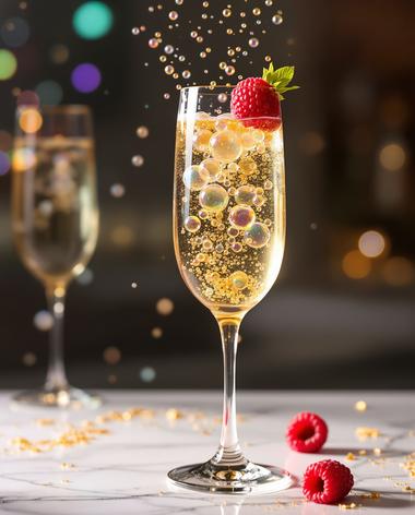 Champagne Bubble Sphere