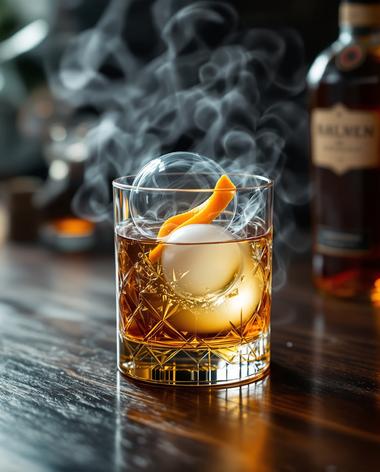 Smoke Bubble Old Fashioned