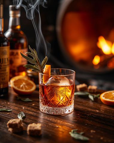 Burning Sage Old Fashioned