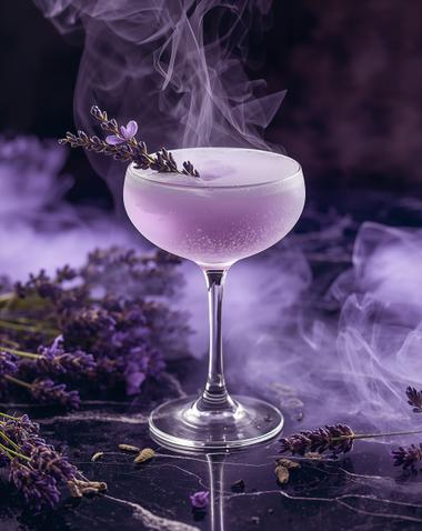 Lavender Fog Martini