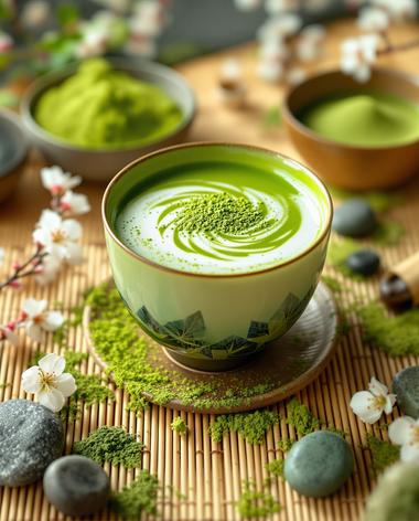 Matcha Green Tea Cocktail